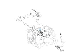 Bleeder Valve A2710180729 Mercedes-Benz Mercedes-Benz A2710180729 