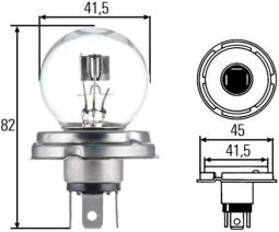 Bulb HELLA 8GD 002 088-071