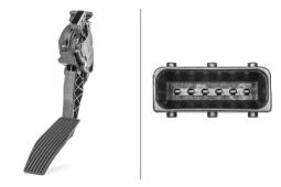 Sensor, accelerator pedal position Hella 6PV 009 765-741