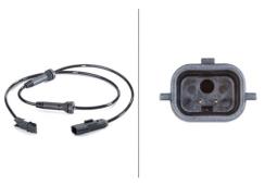 Sensor, wheel speed Hella 6PU 012 806-251