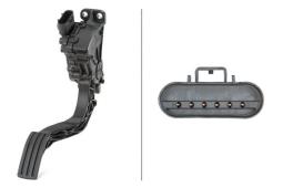 Sensor, accelerator pedal position Hella 6PV 010 946-151