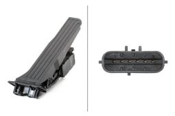 Sensor, accelerator pedal position Hella 6PV 010 946-021