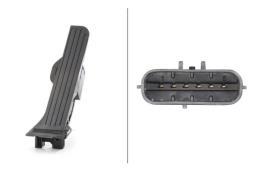 Sensor, accelerator pedal position Hella 6PV 008 890-711