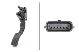 Sensor, accelerator pedal position Hella 6PV 009 978-721