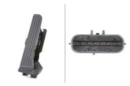 Sensor, accelerator pedal position Hella 6PV 011 040-701