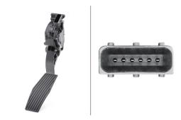 Sensor, accelerator pedal position Hella 6PV 009 765-701