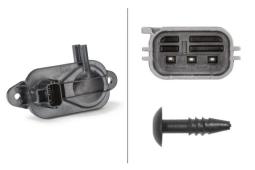 Sensor, exhaust pressure Hella 6PP 009 409-271