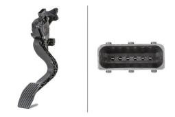 Sensor, accelerator pedal position Hella 6PV 010 175-731