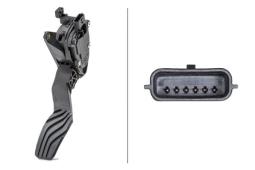 Sensor, accelerator pedal position Hella 6PV 012 902-701