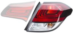 Tail Light Assembly HELLA 2SK 354 833-041