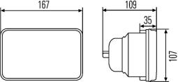 Insert, headlight HELLA 1AB 003 177-071