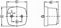 Position Light HELLA 2PG 003 057-017