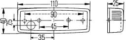 Position Light HELLA 2PF 006 717-011