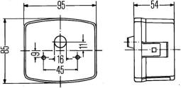 Direction Indicator HELLA 2BE 003 182-091