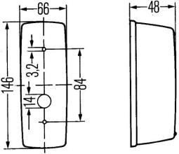 Direction Indicator HELLA 2BA 001 277-021