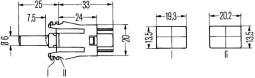 Switch, door contact HELLA 6ZF 004 229-011