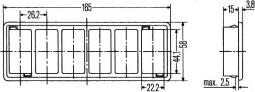 Switch Holder HELLA 8HG 713 626-001