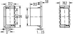 Switch Holder Hella 8HG 716 734-001