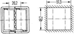 Switch Holder Hella 8HG 716 735-001