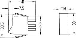 Switch HELLA 6EH 004 406-042