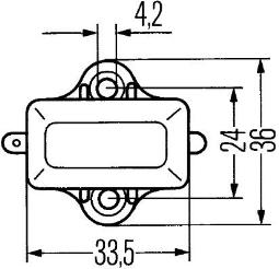 Switch, stop light HELLA 6DD 001 551-187