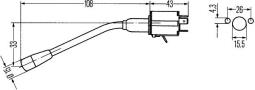 Steering Column Switch Hella 6BA 001 539-027