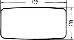 Exterior Mirror Hella 8SB 501 081-031