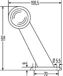 Clearance Light HELLA 2XS 955 232-001