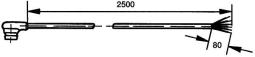 Connecting Cable, exterior mirror HELLA 8KA 562 671-002