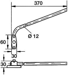 Holder, exterior mirror HELLA 8HG 002 211-001