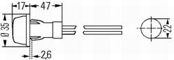 Position Light HELLA 2PF 003 563-151