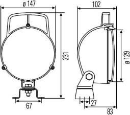 Worklight HELLA 1G3 996 001-391