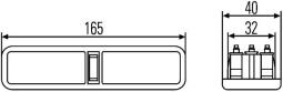 Interior Light HELLA 2JA 996 038-001