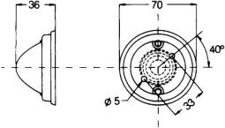 Tail Light HELLA 2SA 997 023-001