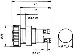 Control Lamp HELLA 2AA 008 592-021