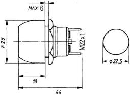 Ignition Switch HELLA 6JF 001 571-161