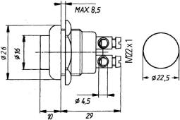 Ignition Switch HELLA 6JF 001 571-171