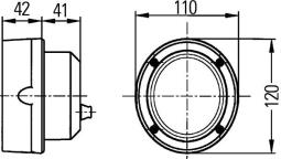 Worklight HELLA 1GM 996 134-091