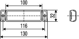 Position Light HELLA 2PG 011 422-091