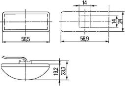 Auxiliary Direction Indicator HELLA 2BM 008 771-001