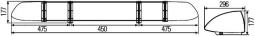 Signal System, emergency vehicle Hella 2RL 007 900-701