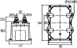 Main Switch, battery Hella 6EK 008 776-001