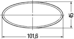 Reflector HELLA 8RA 343 160-022