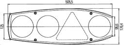 Tail Light Assembly Hella 2VA 341 419-021