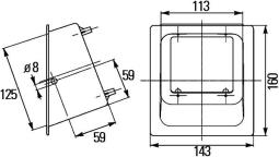 Housing HELLA 9BG 990 353-001