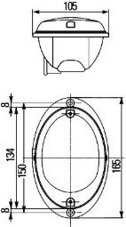 Direction Indicator HELLA 2BA 344 130-747