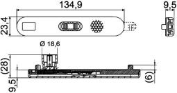 Side Marker Light HELLA 2PS 009 226-147