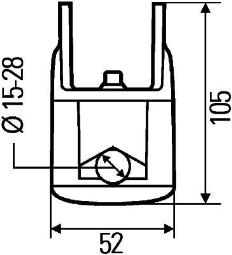 Base, worklight HELLA 8HG 990 263-131