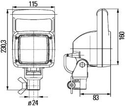 Worklight Hella 1GA 007 506-681