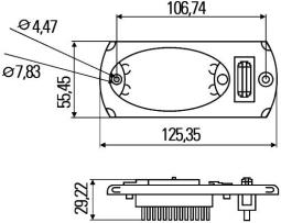 Interior Light HELLA 2JA 343 570-041